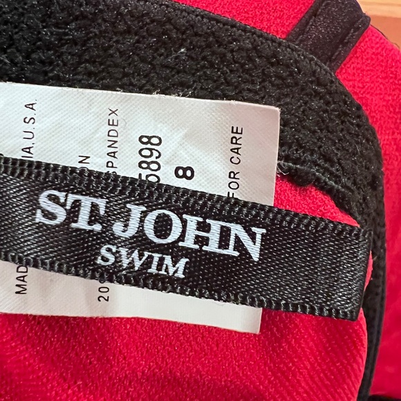 St. John Swim Animal Print Swimsuit - Picture 8 of 8